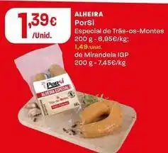 Intermarché Porsi - alheira promoção