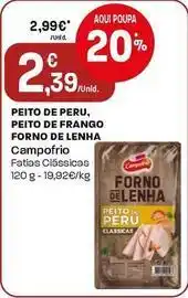Intermarché Campofrio - peito de peru forno de lenha promoção