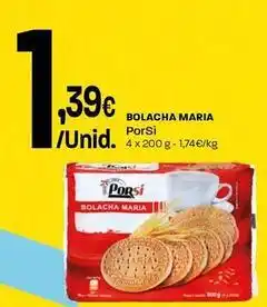 Intermarché Porsi - bolacha maria promoção