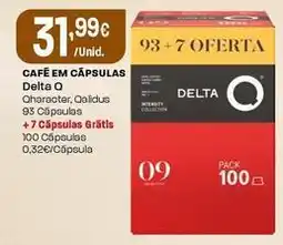 Intermarché Delta q - café em cápsulas promoção