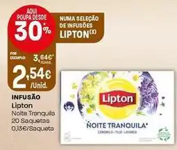 Intermarché Lipton - infusão promoção