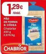 Intermarché Chabrior - pão de forma s/codea promoção