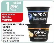 Intermarché Danone - iogurte proteína yopro promoção
