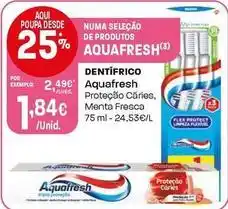 Intermarché Aquafresh - dentifrico promoção
