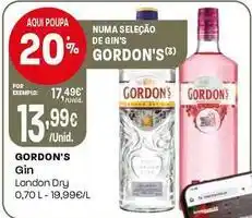 Intermarché Gordon's - gin promoção
