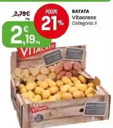 Intermarché Vitacress - batata promoção
