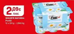 Intermarché Porsi - iogurte natural promoção