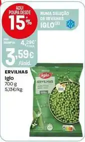 Intermarché Iglo - ervilhas promoção