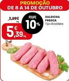 Intermarché Salsicha fresca promoção