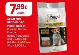 Intermarché Porsi select - alimento seco p/cáo promoção