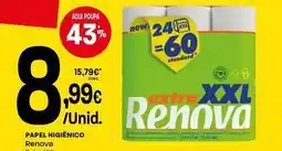Intermarché Renova - papel higiênico promoção