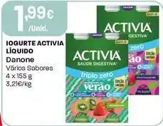 Intermarché Danone - iogurte activia liquido promoção
