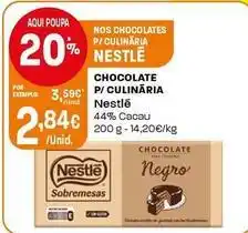 Intermarché Nestlé - chocolate p/culinaria promoção