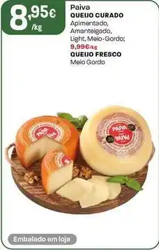 Intermarché Paiva - queijo curado promoção