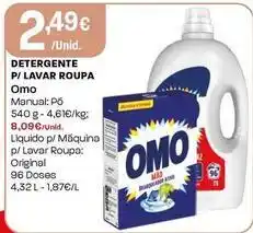 Intermarché Omo - detergente p/ lavar roupa promoção
