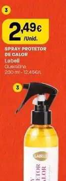 Intermarché Labell - spray protetor de calor promoção