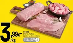 Intermarché Porco promoção