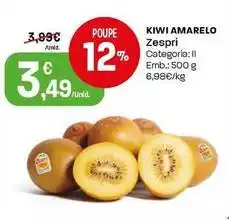 Intermarché Zespri - kiwi amarelo promoção