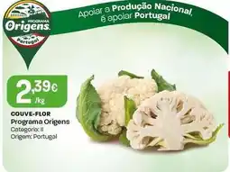 Intermarché Programa origens - couve flor promoção