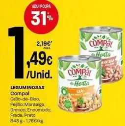 Intermarché Compal - leguminosas promoção