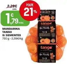 Intermarché Tang - mandarina s/sementes promoção