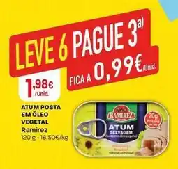 Intermarché Ramirez - atum posta em oleo vegetal promoção