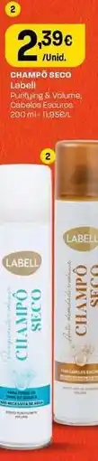 Intermarché Labell - champo seco promoção