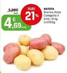 Intermarché Batata promoção
