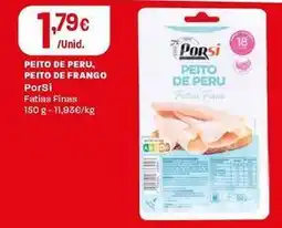 Intermarché Porsi - peito de peru, peito de frango promoção