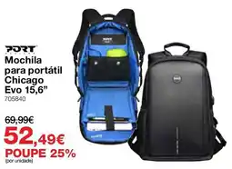 Staples Mochila para portátil Chicago Evo 15,6" promoção