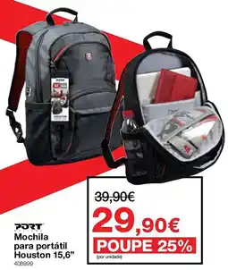 Staples Mochila para portátil Houston 15,6" promoção