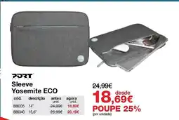 Staples Sleeve Yosemite ECO promoção