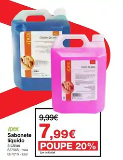 Staples ipex sabonete líquido promoção