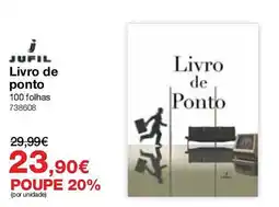 Staples Jufil Livro de Ponto promoção
