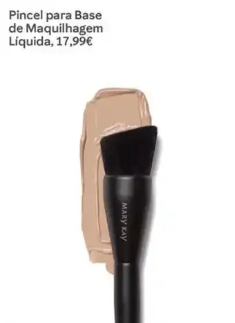 Pincel para base de maquilhagem líquida mary kay