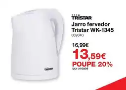 Staples Jarro fervedor Tristar promoção