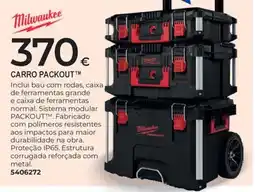 BigMat Milwaukee carro packout tm promoção