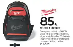 BigMat Mochila jobsite milwaukee promoção