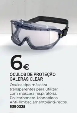 BigMat Óculos de proteção galeras clear promoção