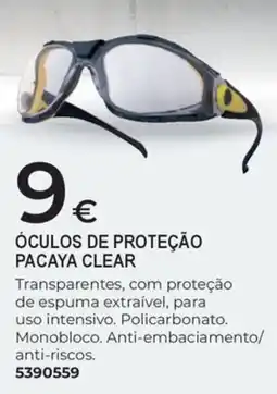 BigMat óculos de proteção pacaya clear promoção