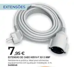 BigMat Extensão de cabo promoção