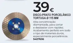 BigMat Disco-prato porcelânico tortuga promoção