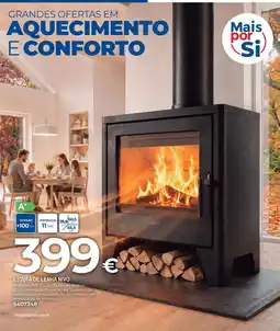 BigMat Estufa de lenha nivo promoção