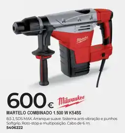 BigMat Martelo combinado 1.500 w k545s milwaukee promoção