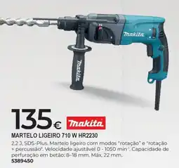 BigMat Martelo ligeiro 710 w hr2230 makita promoção