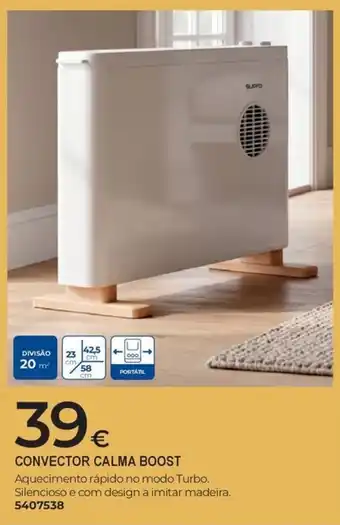 Convector Calma Boost