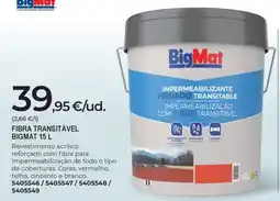BigMat fibra transitável bigmat 15 l promoção