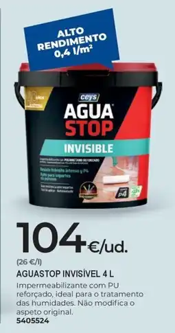 BigMat Agua stop invisível promoção