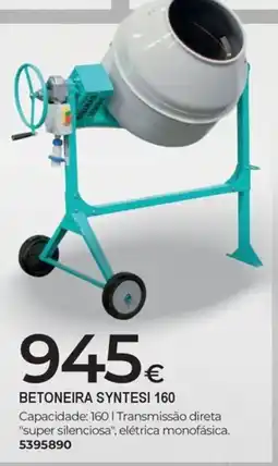 BigMat betoneira syntesi 160 promoção