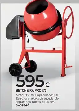 BigMat betoneira pro175 promoção